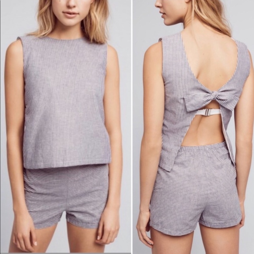 SOLID & STRIPED romper